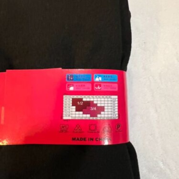 🔴SOLD🔴3 Pairs of MEIG Leggings Pants Fleece Lined Comfy Stretch NWT - Picture 5 of 5